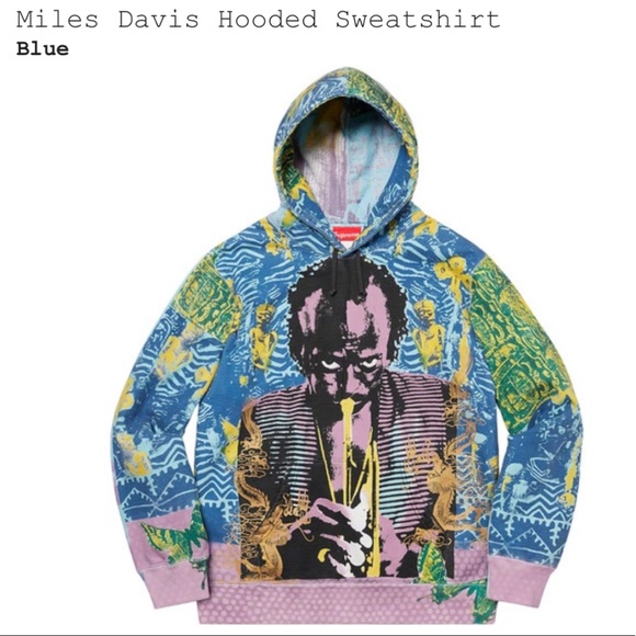 Supreme Other - New Supreme Miles Davis Hoodie. Size XLarge